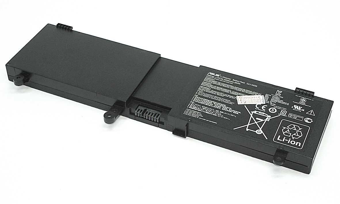 Аккумулятор для Asus N550JV (15V 3500mAh) p/n: C41-N550