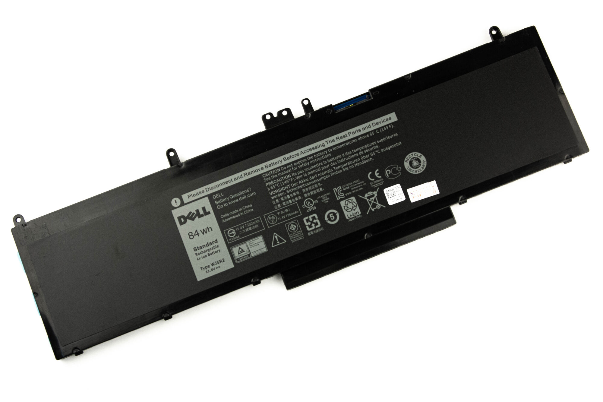Аккумулятор для Dell Latitude 5570 E5570 (11.4V 7260mAh) ORG p/n: WJ5R2 4F5YV