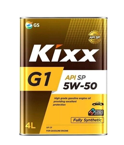 KIXX Synthetic G1 5w50 SP бензин 4 л (Масло моторное синтетическое)