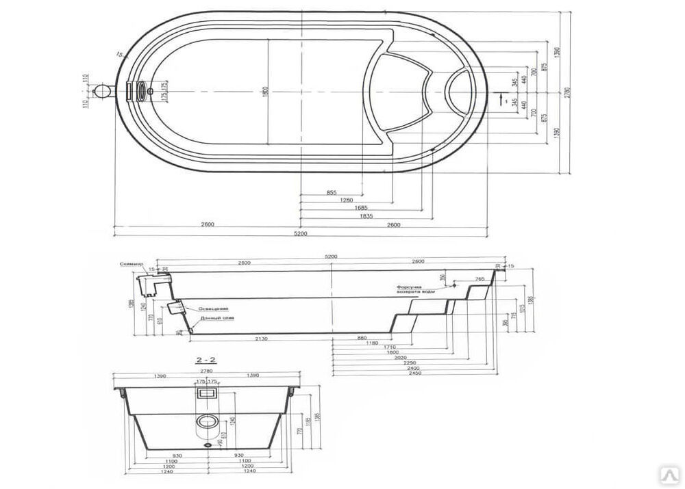 Чертеж бассейна. Ванна Besco Bona 140 акрил. Аэромассаж Besco a700s. Чертеж композитного бассейна. Чертеж бассейна Xtrainer 58.