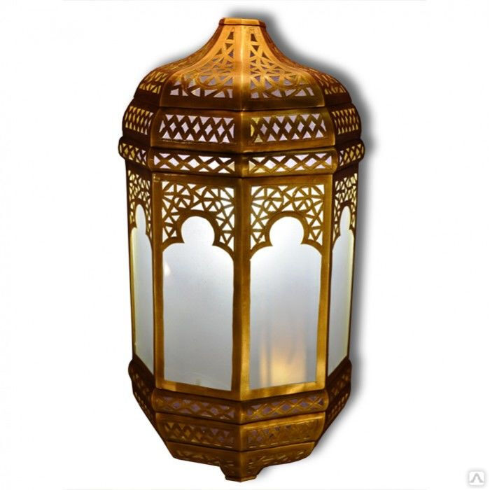 Светильник из меди Maroc Lantern S