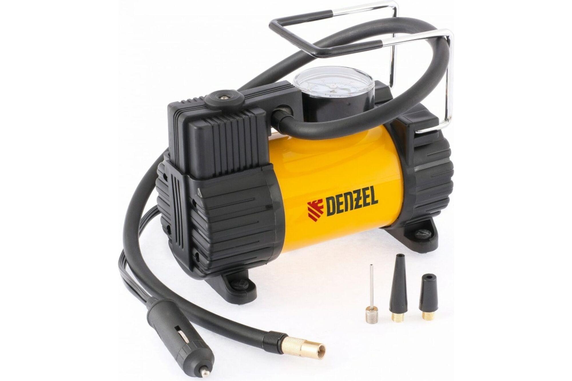 Автомобильный компрессор DENZEL AC-37, 12 В, 7 атм 37 л/мин, 58055 Denzel