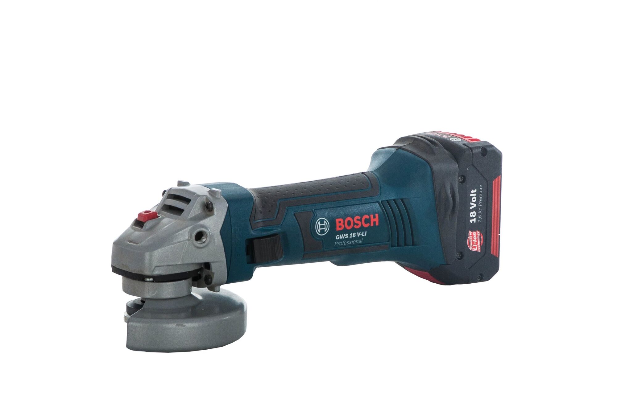 Аккумуляторная угловая шлифмашина Bosch GWS 18 V-LI 0.601.93A.301, цена в  Екатеринбурге от компании ГЛОБАЛСТРОЙРТИ