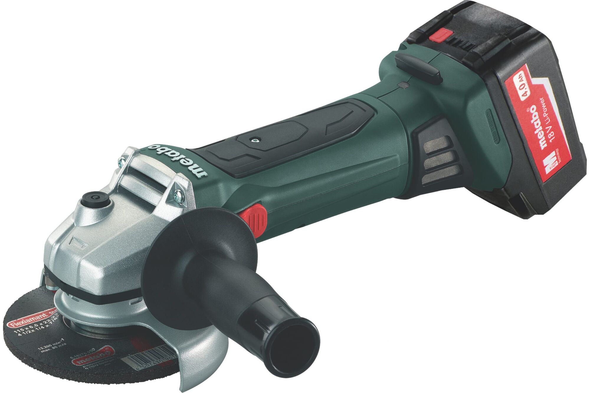 Аккумуляторная угловая шлифмашина Metabo W18 LTX 125 QUICK 602174610, цена  в Екатеринбурге от компании ГЛОБАЛСТРОЙРТИ