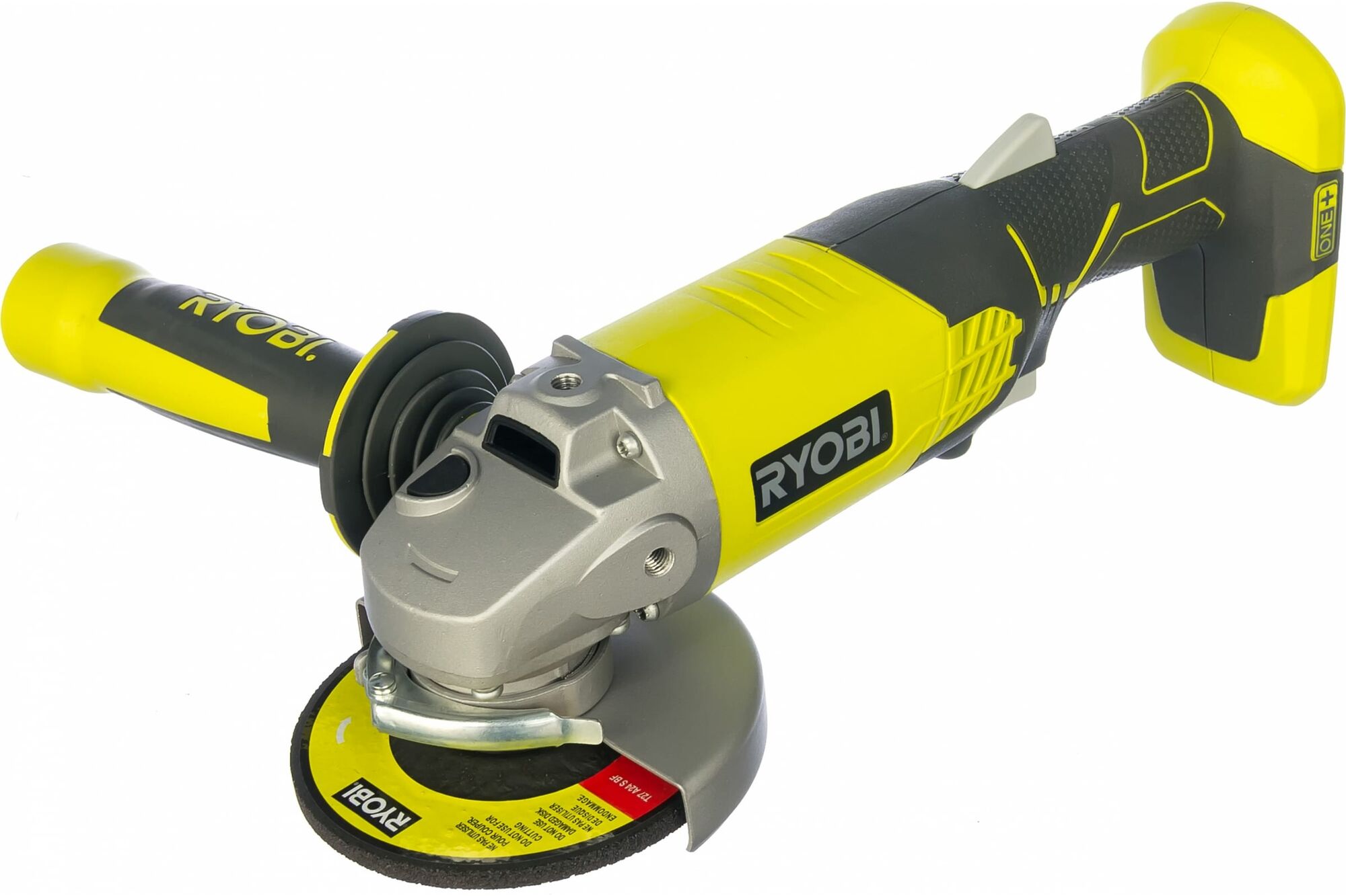 Аккумуляторная угловая шлифмашина Ryobi ONE + R18AG-0 5133001903, цена в  Екатеринбурге от компании ГЛОБАЛСТРОЙРТИ