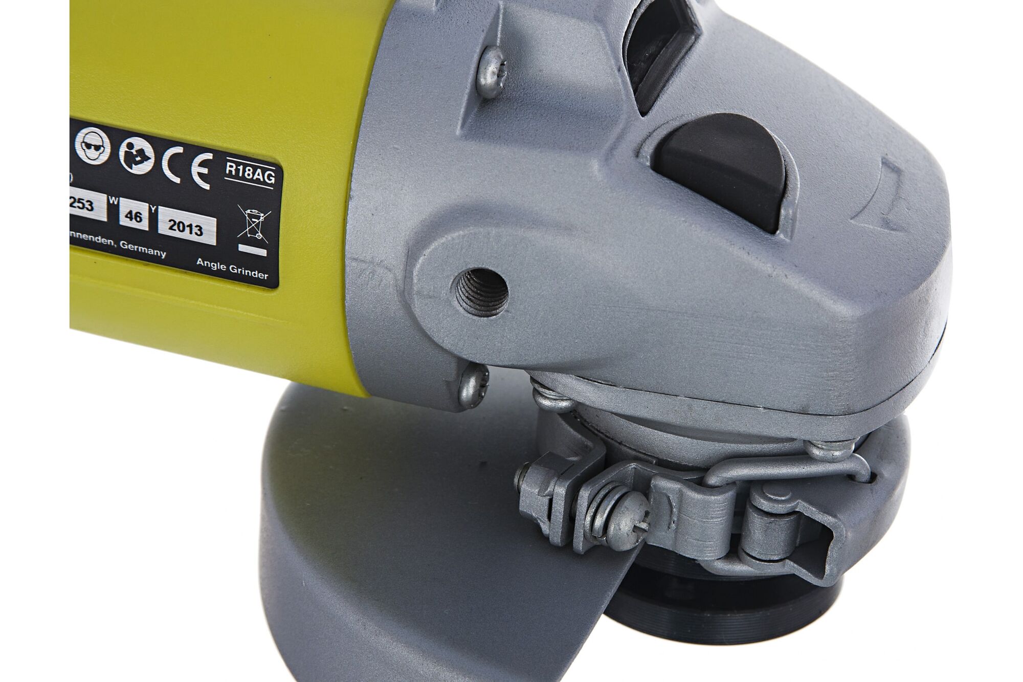 Аккумуляторная угловая шлифмашина Ryobi ONE + R18AG-0 5133001903, цена в  Екатеринбурге от компании ГЛОБАЛСТРОЙРТИ