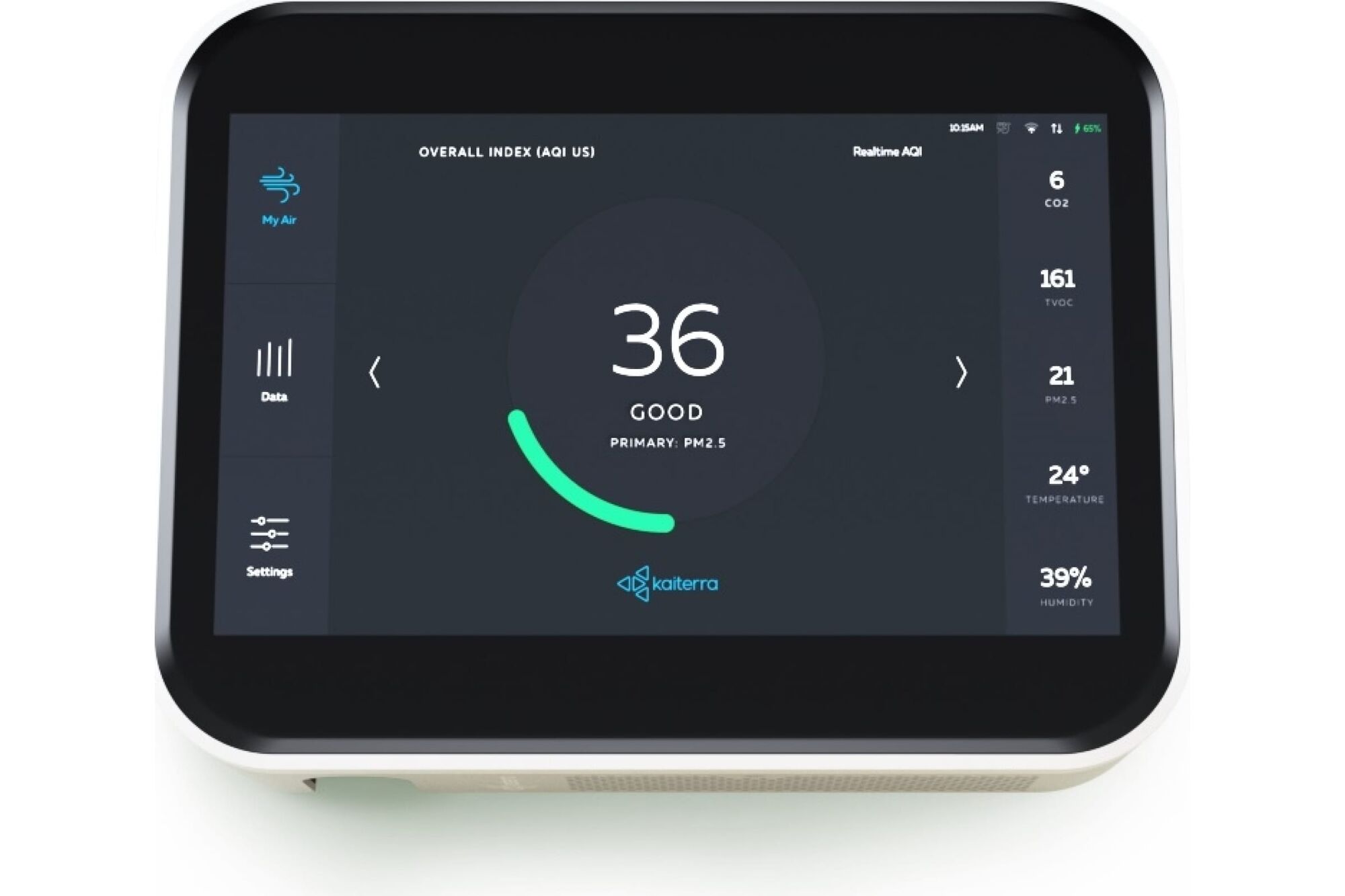 Анализатор качества воздуха KAITERRA серии Sensedge Air Quality Monitor ...