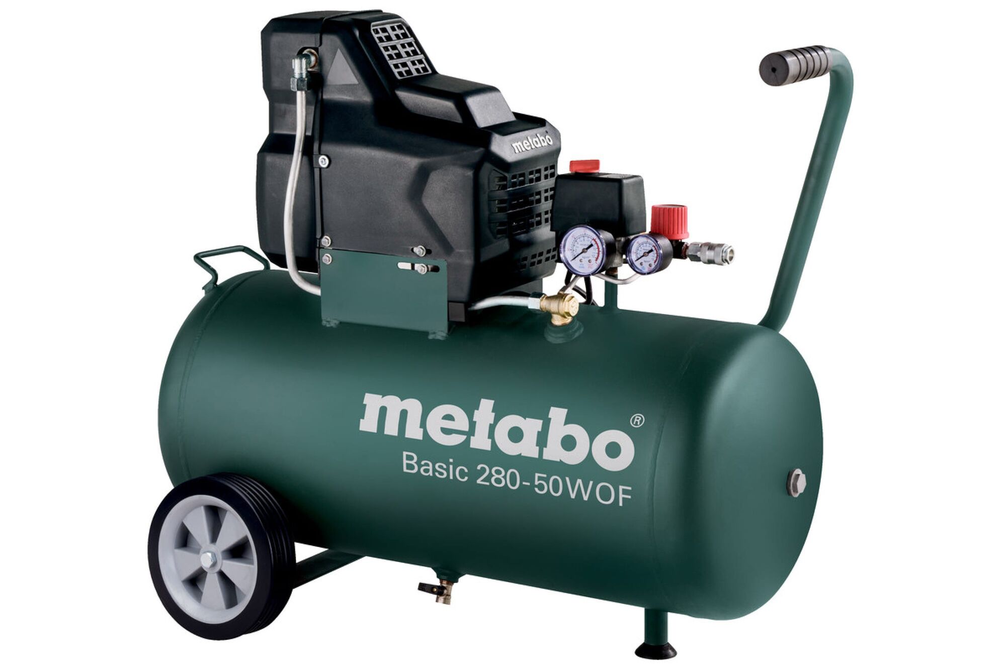 Безмасляный компрессор Metabo Basic 280-50 W OF 1.7 кВт, 50 л 601529000 #1