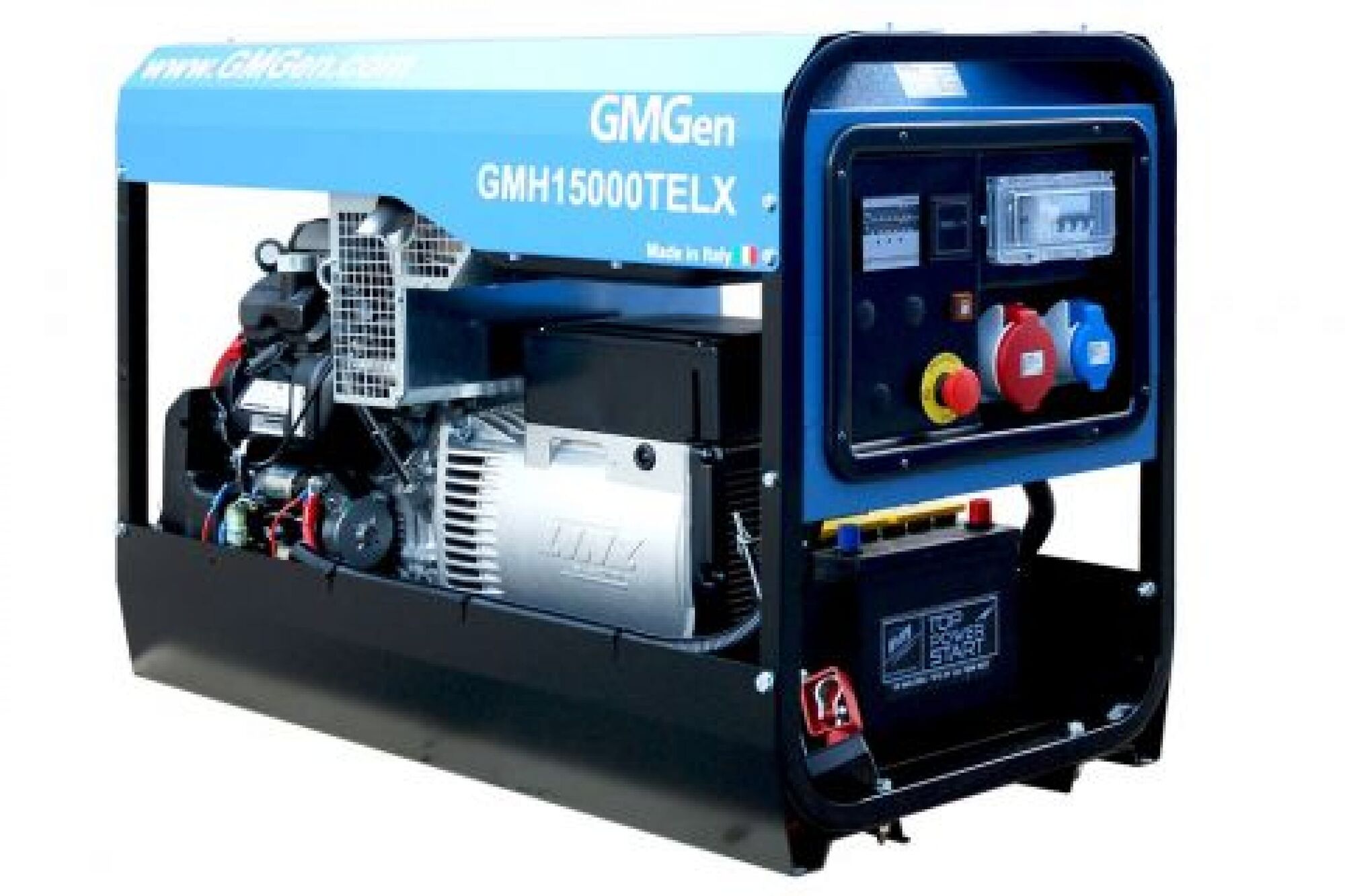 Бензиновый генератор GMGen Power Systems GMH15000TELX 9.6 кВт, 380/220 В 501816 2