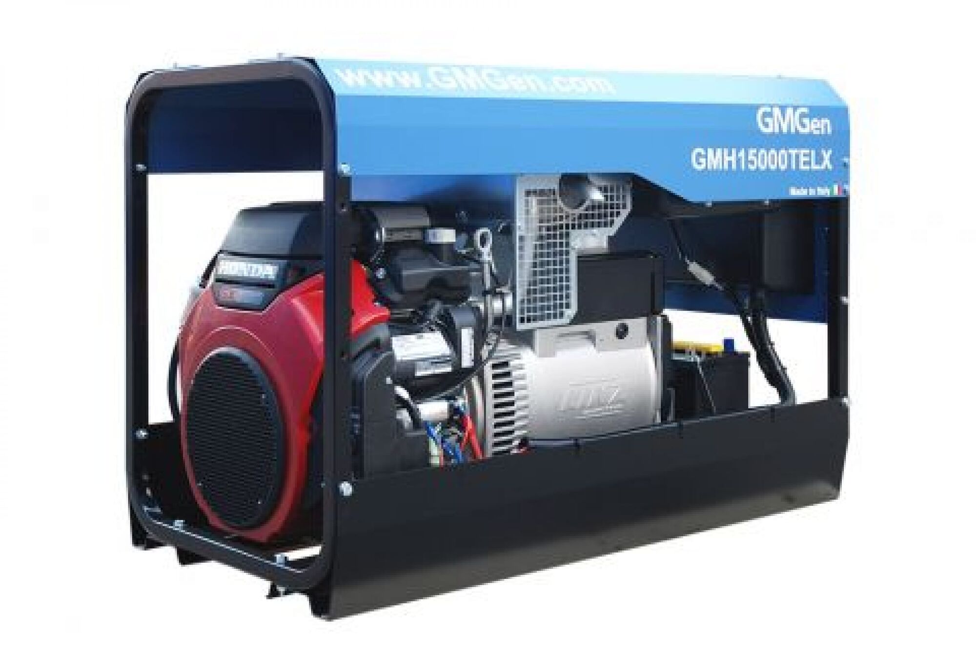 Бензиновый генератор GMGen Power Systems GMH15000TELX 9.6 кВт, 380/220 В 501816 3