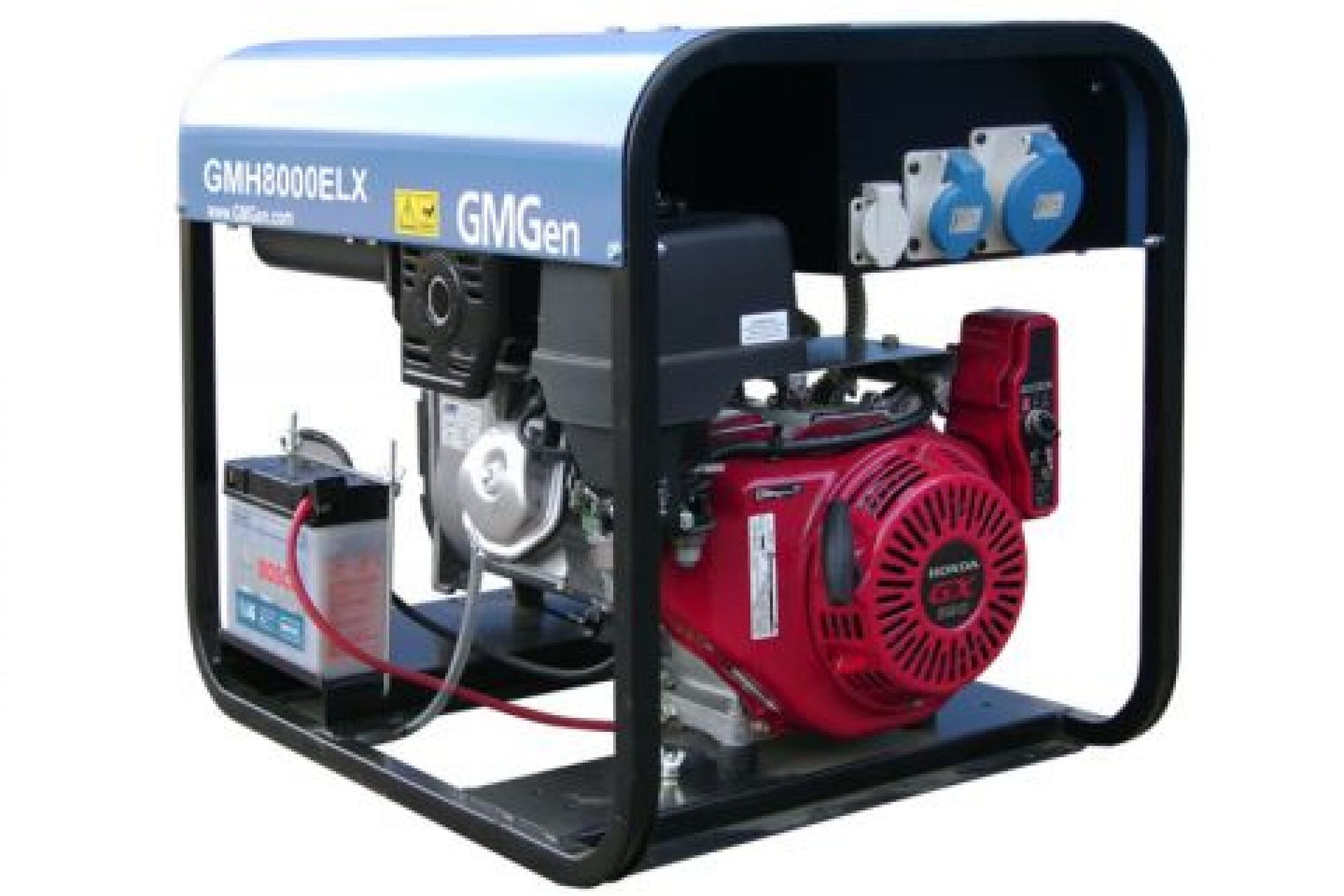 Бензиновый генератор GMGen Power Systems GMH8000ELX 5.2 кВт, 220 В 501774