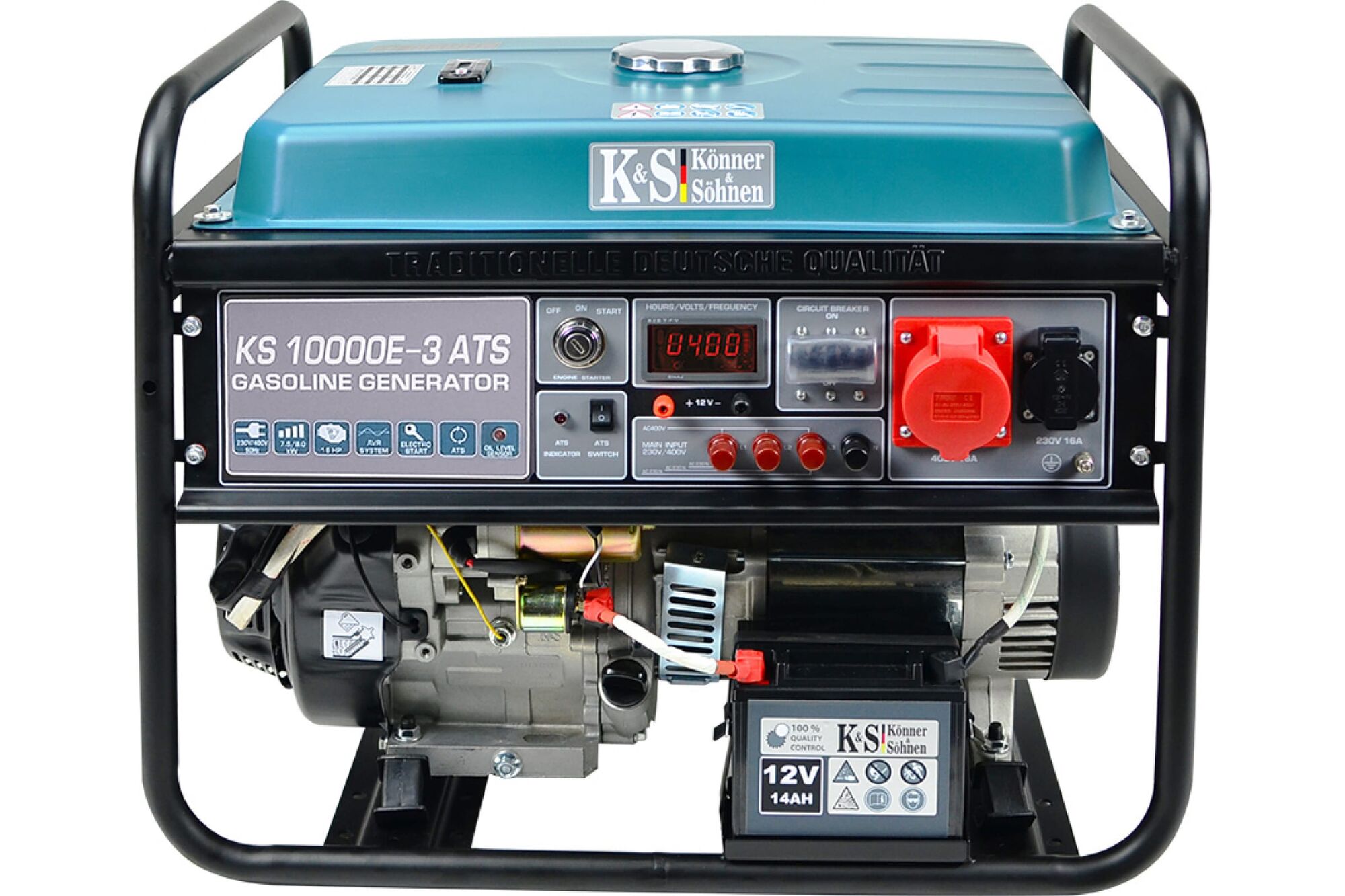 Бензиновый генератор Konner&Sohnen KS 10000E-3 ATS 1