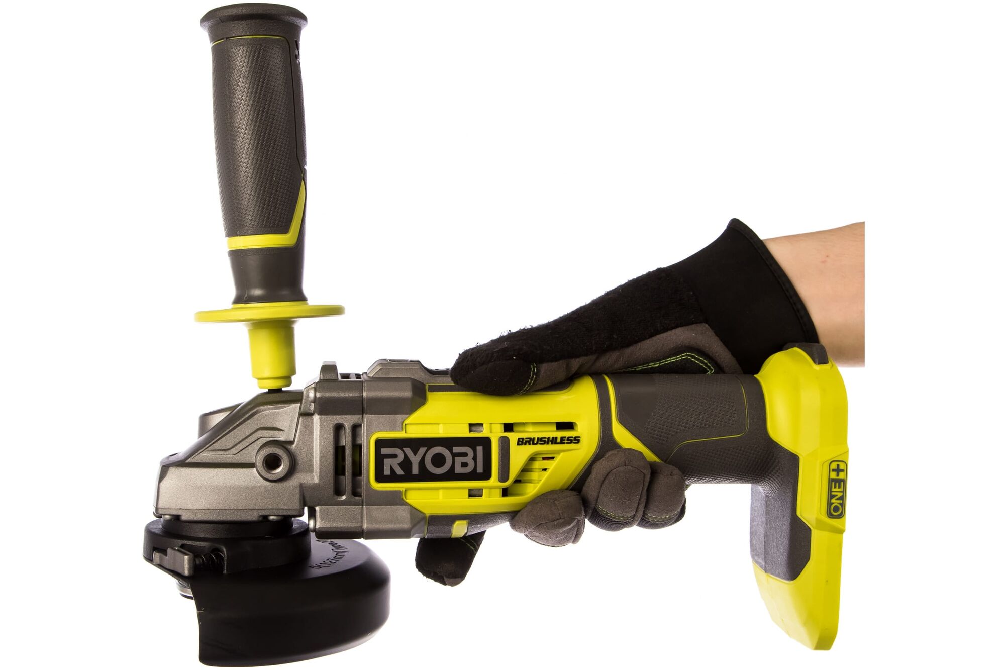 Бесщеточная углошлифмашина Ryobi ONE + R18AG7-0 5133002852, цена в  Екатеринбурге от компании ГЛОБАЛСТРОЙРТИ