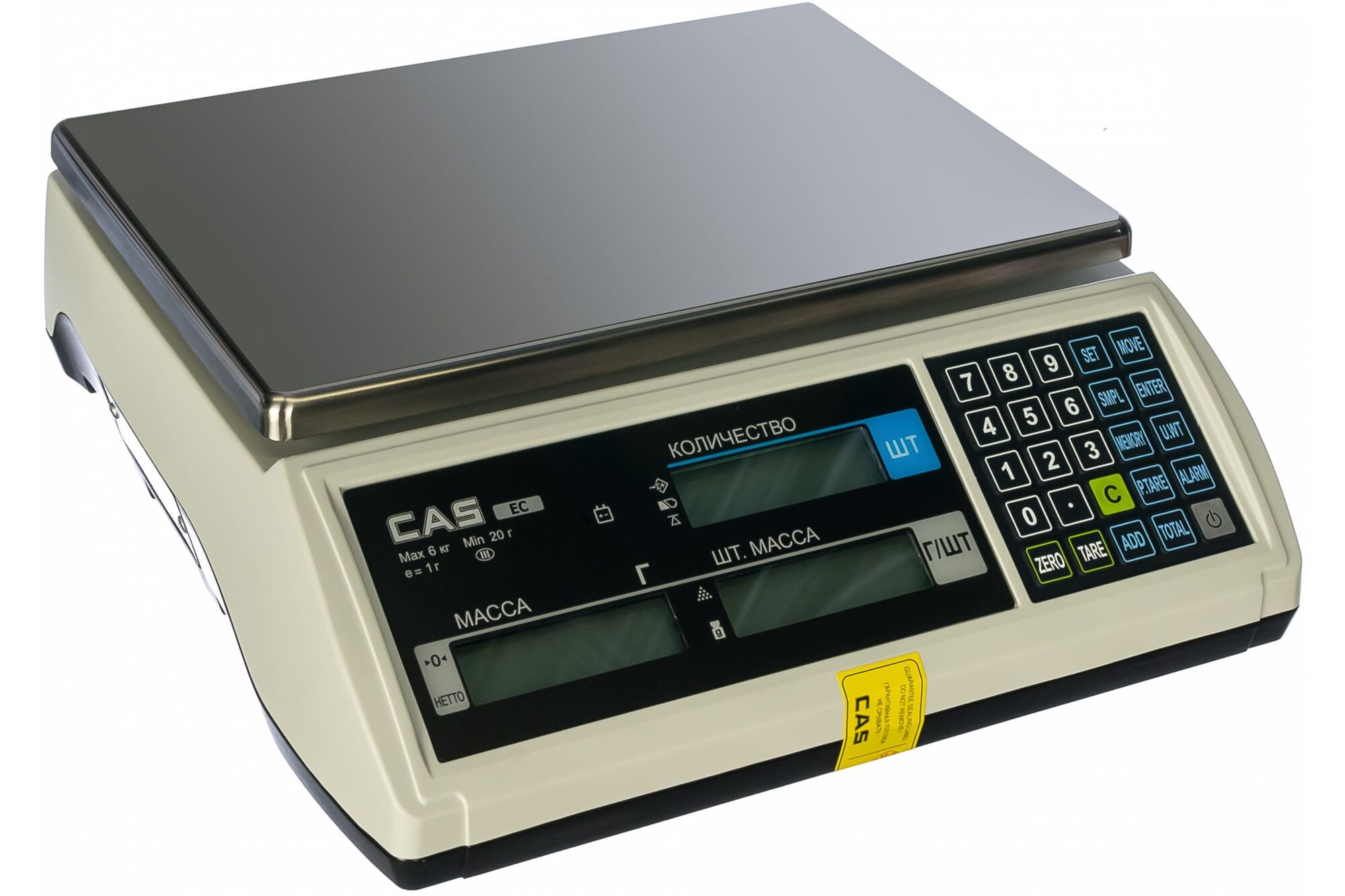 Весы CAS EC-6 O10EC0602GCI0501