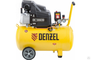 Воздушный компрессор DENZEL DK1500/50, Х-PRO 1,5 кВт, 230 л/мин, 50 л 58064 Denzel #1