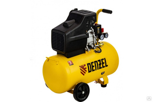 Воздушный компрессор с прямым приводом DENZEL DC1700/50 1,7 кВт, 50 литров, 260 л/мин 58164 Denzel #1