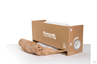 Двухслойная упаковочная крафт-бумага Ranpak Geami WrapPak EX Mini Br коричневая/белая 1213411 #1
