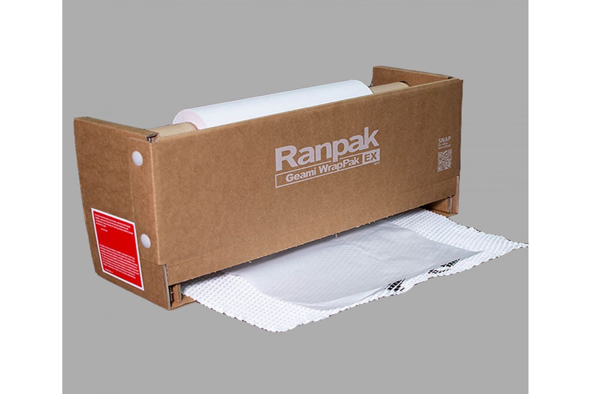 Двухслойная упаковочная крафт-бумага Ranpak Geami WrapPak EX Mini Wh белая/белая 1213410 1