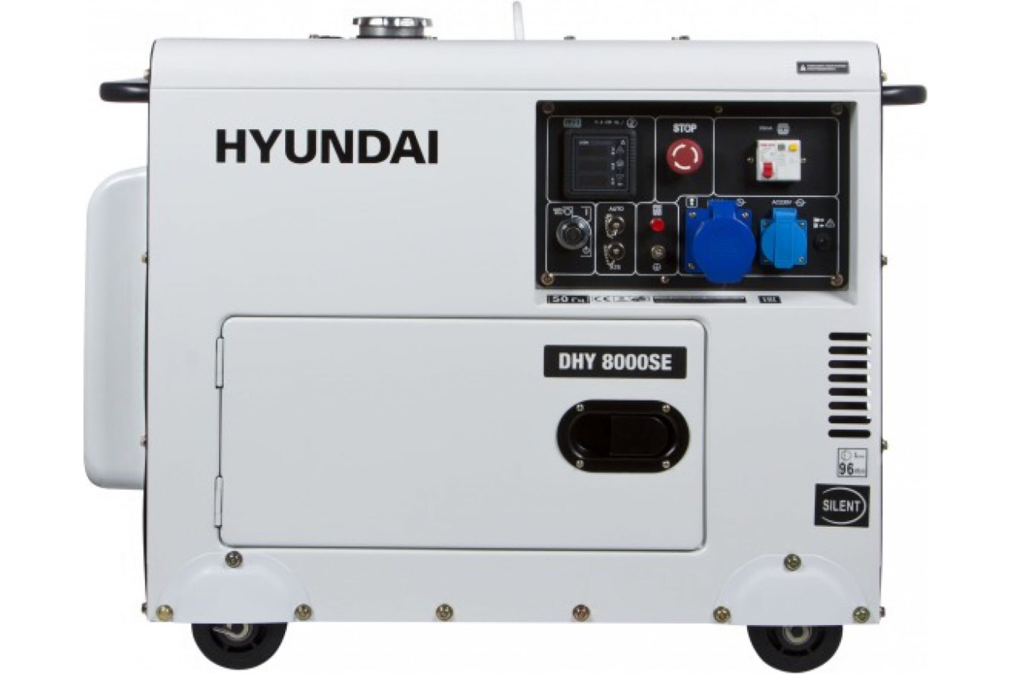 Дизельный генератор Hyundai DHY8000SE