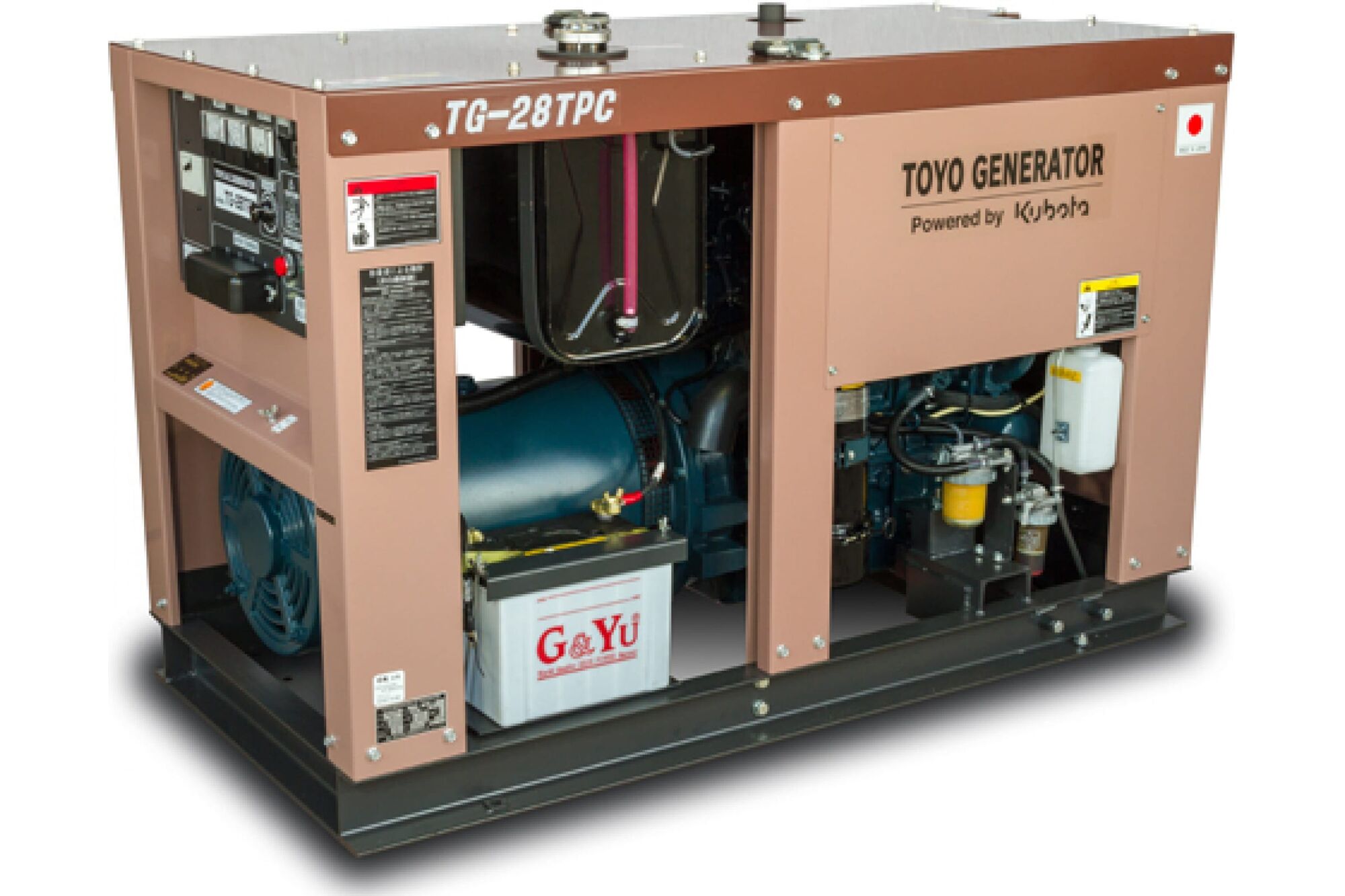 Дизельный генератор Toyo TG-28TPC 00-00002521