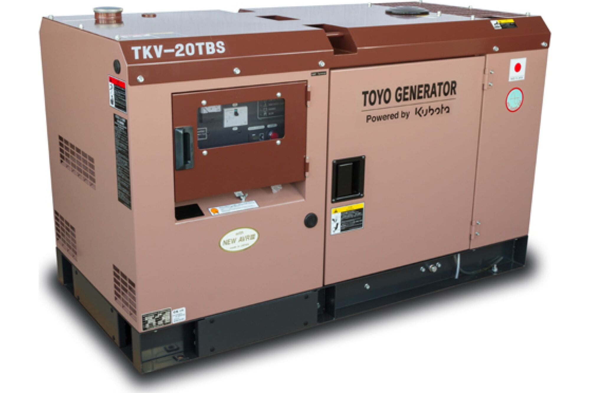 Дизельный генератор Toyo TKV-20SBS БП-00004332