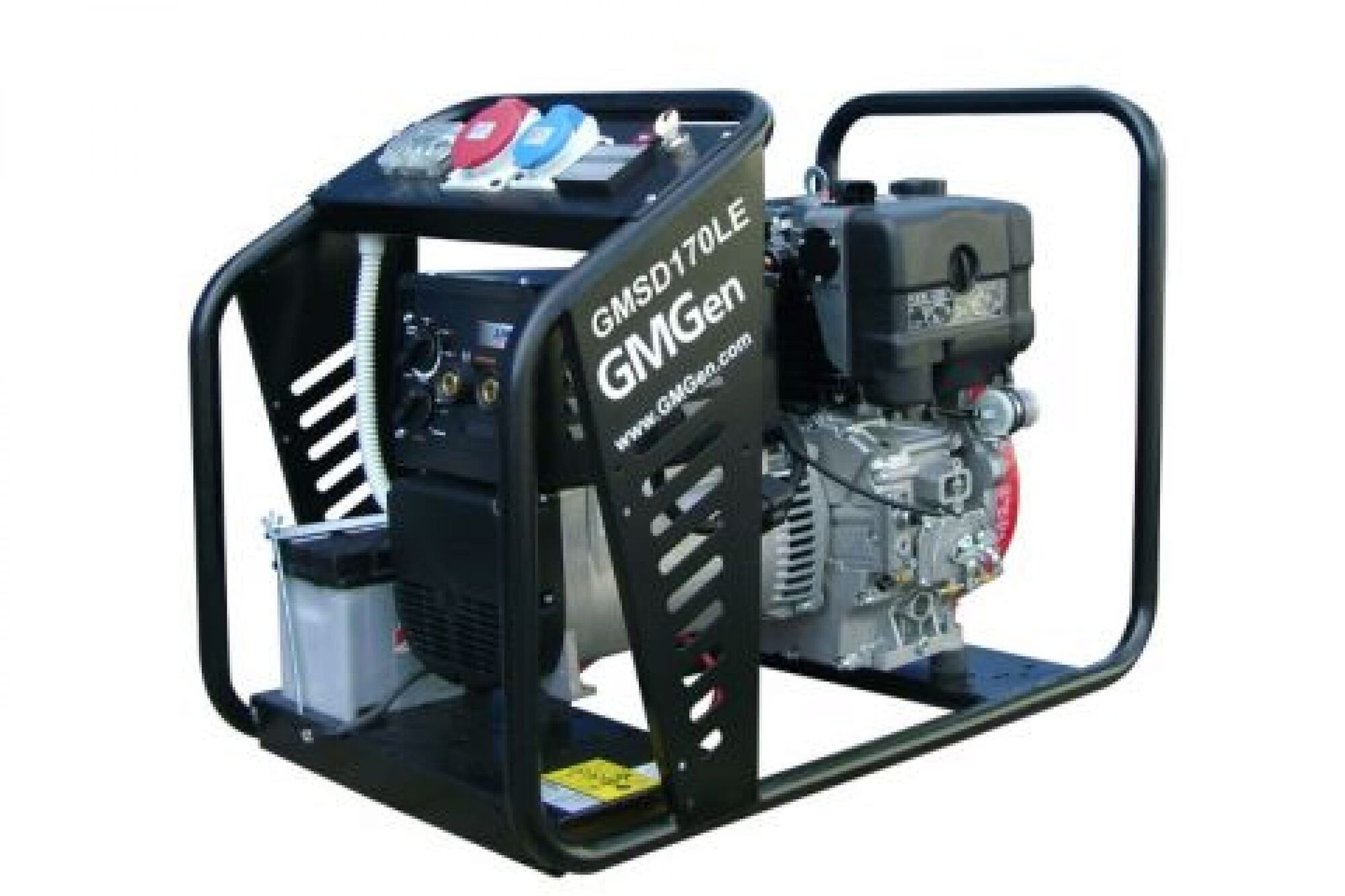 Дизельный сварочный генератор GMGen Power Systems GMSD170LE 3.0 кВт, 220 В 101150771