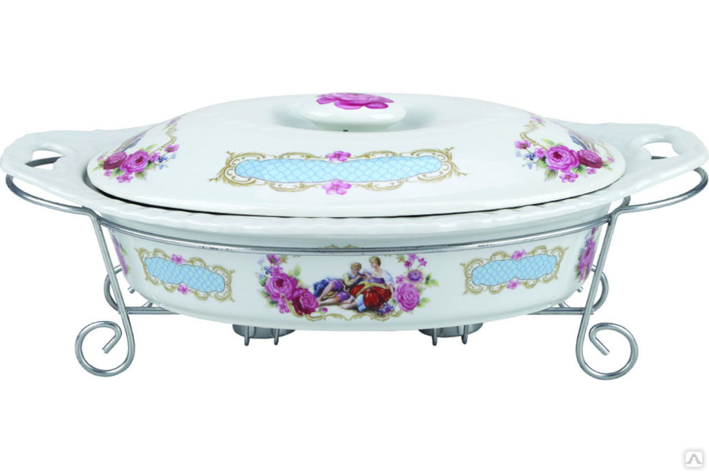 Керамический мармит с крышкой Rosenberg R-155026 купить за 2 181.40 руб ...