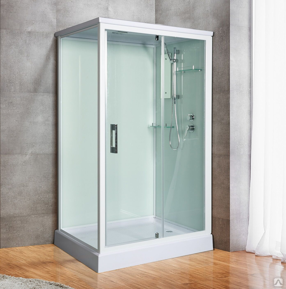 Купить душевую кабину 100х80 с низким поддоном River Tana 100/80 с ...