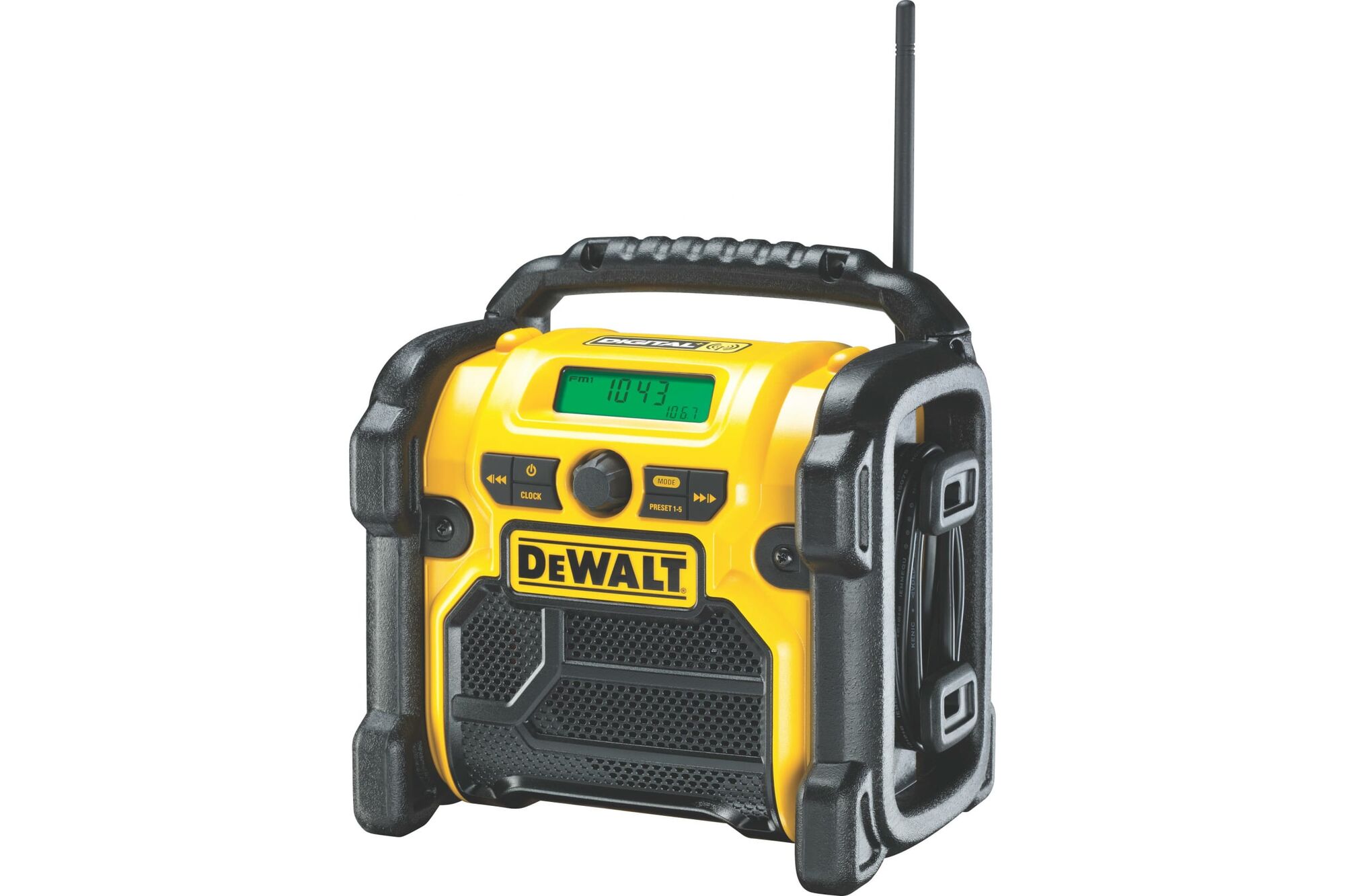 Компактное радио DEWALT XR Digital DCR020