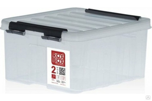 Контейнер с крышкой Rox Box 2,5 л, прозрачный 002-00.07 