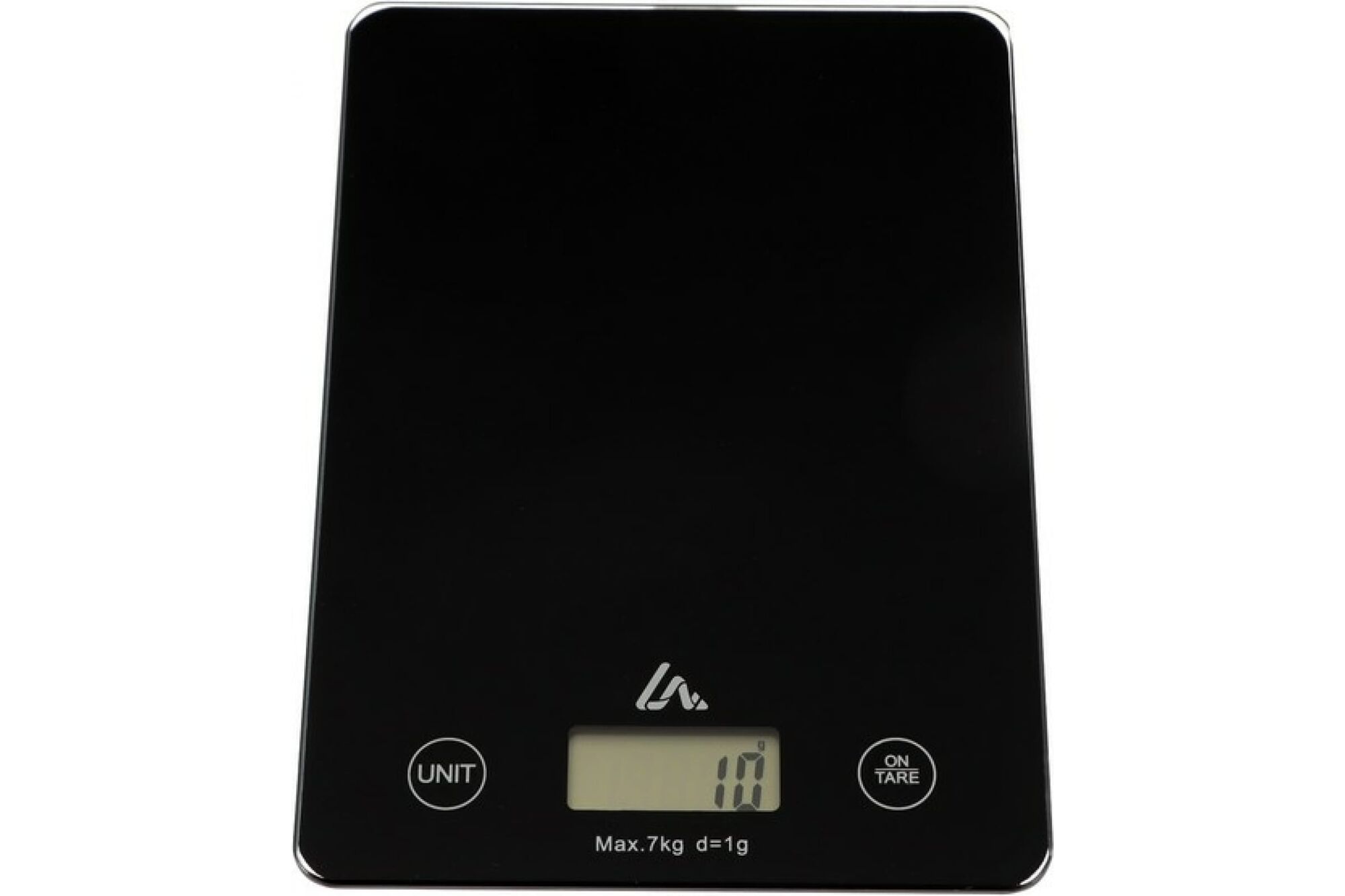 Кухонные электронные весы LUAZON LVK-702 до 7 кг, черные 3549060