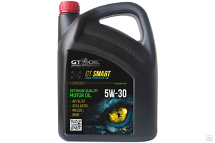 Масло моторное GT OIL Smart SAE 5W-30 API SL/CF, 4 л 8809059408834 
