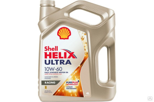 Масло Shell Helix Ultra Racing 10W-60, 4 л 550046412 