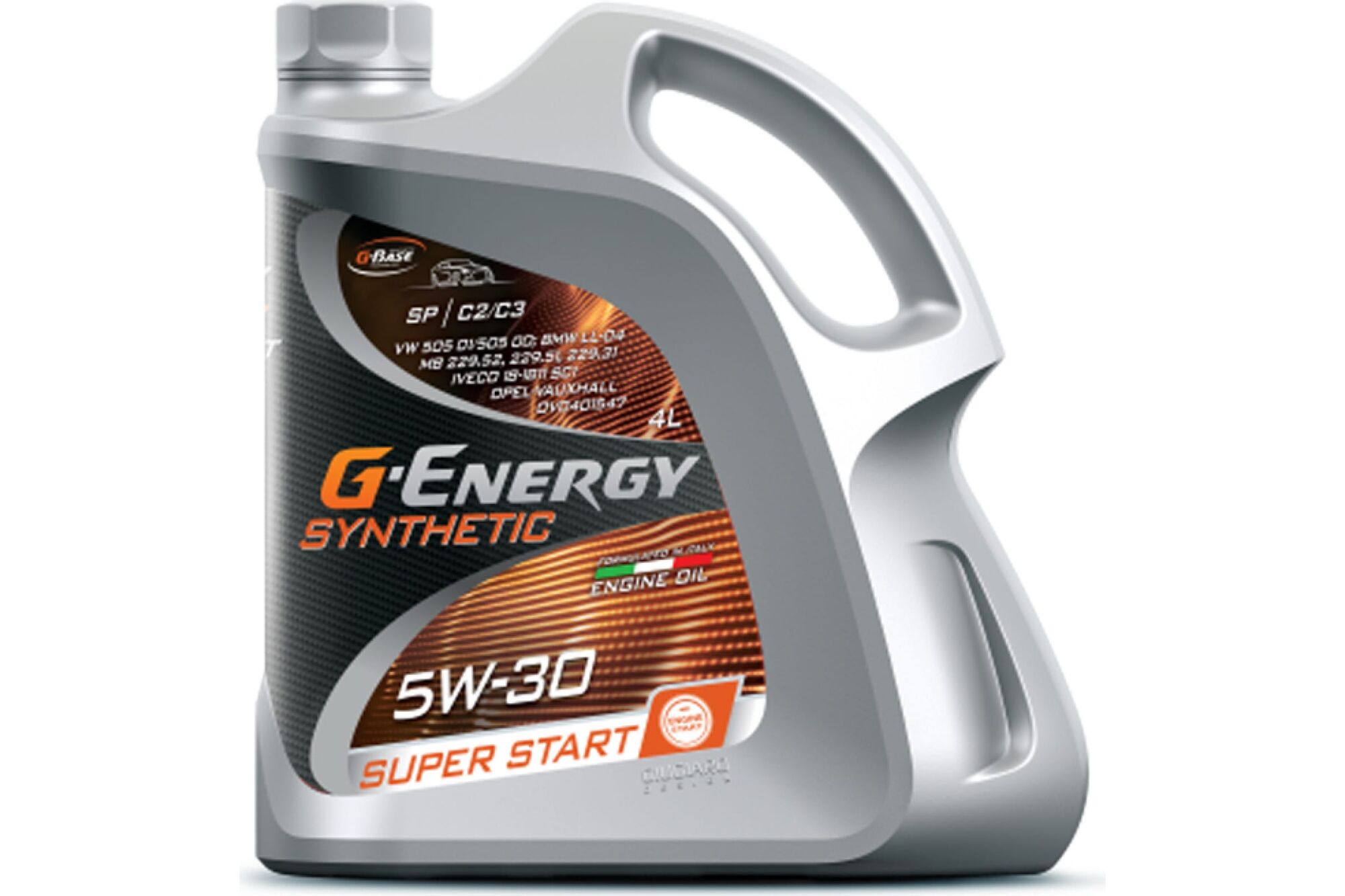 Масло моторное SynthSuperStart 5W-30 4 л G-Energy 253142400