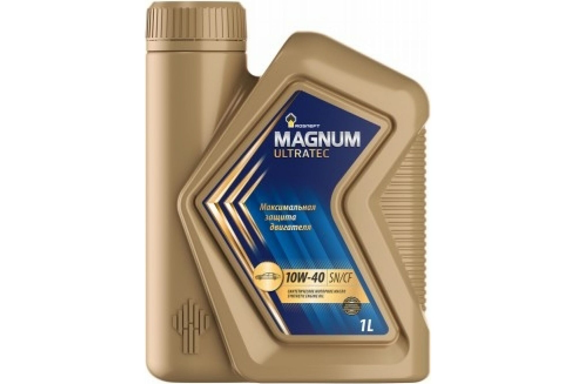 Моторное масло РОСНЕФТЬ Magnum Ultratec 10W-40 SN-CF синт. кан. 1 л 40814932