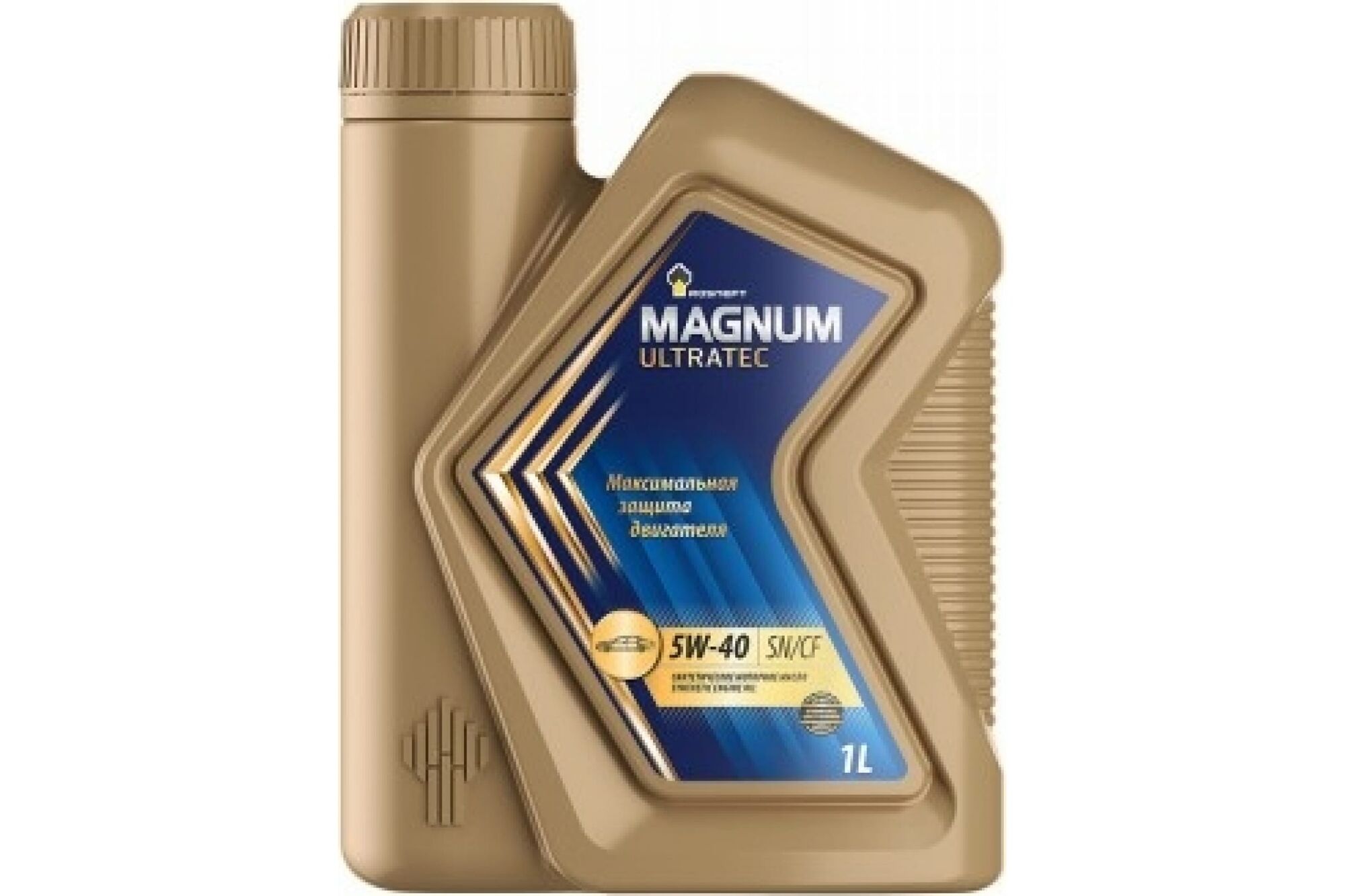 Моторное масло РОСНЕФТЬ Magnum Ultratec 5W-40 SN-CF синт. кан. 1 л 40815432