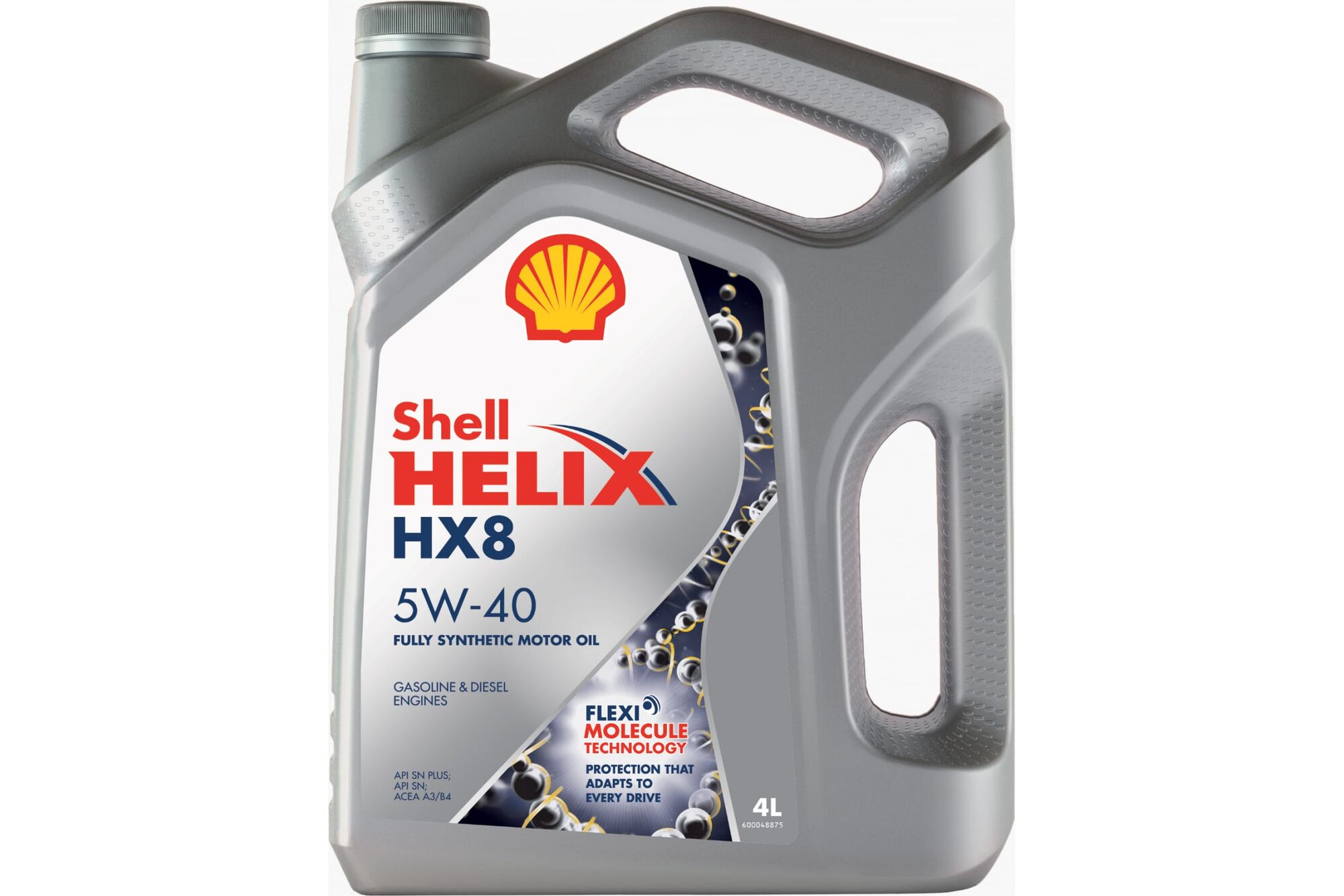 Моторное масло Синтетическое Helix HX8 Synthetic 5w40, 4 л Shell 550040295