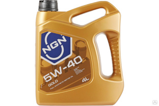 Моторное синтетическое масло NGN 5W-40 SN/CF GOLD, 4 л V172085302 