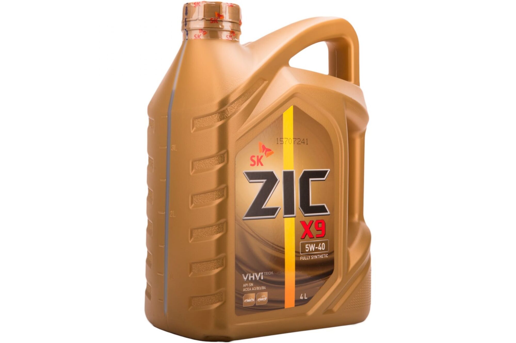 Моторное синтетическое масло ZIC X9 5w40 162902