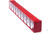 Откидной короб Стелла 101 600x68x76 9 ячеек, красный / прозрачный СТЕЛЛА-101 #1