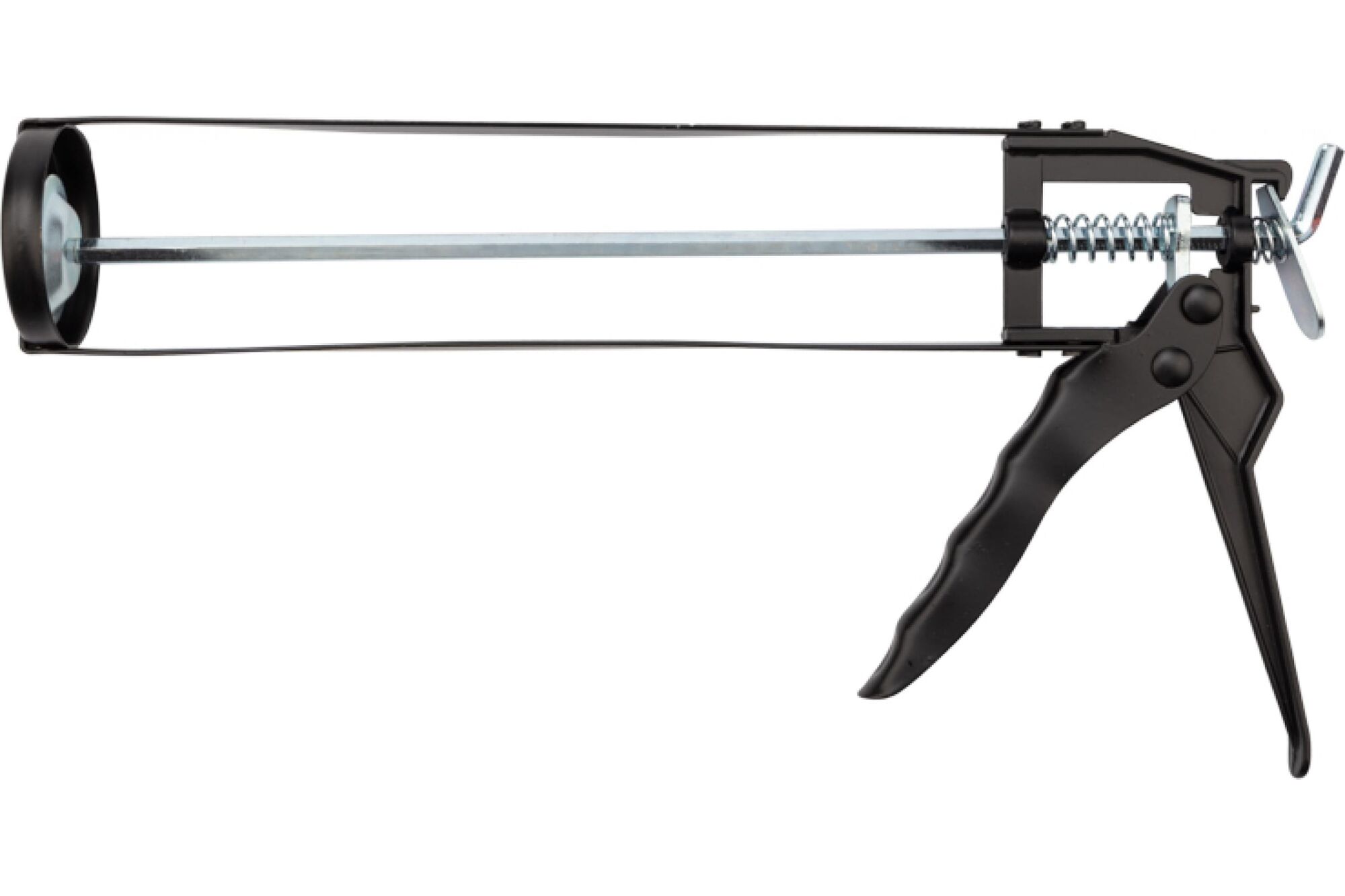 Пистолет для герметика REXANT, 310 мл, скелетный, с фиксатором, шестигранный шток 7 мм 12-7201