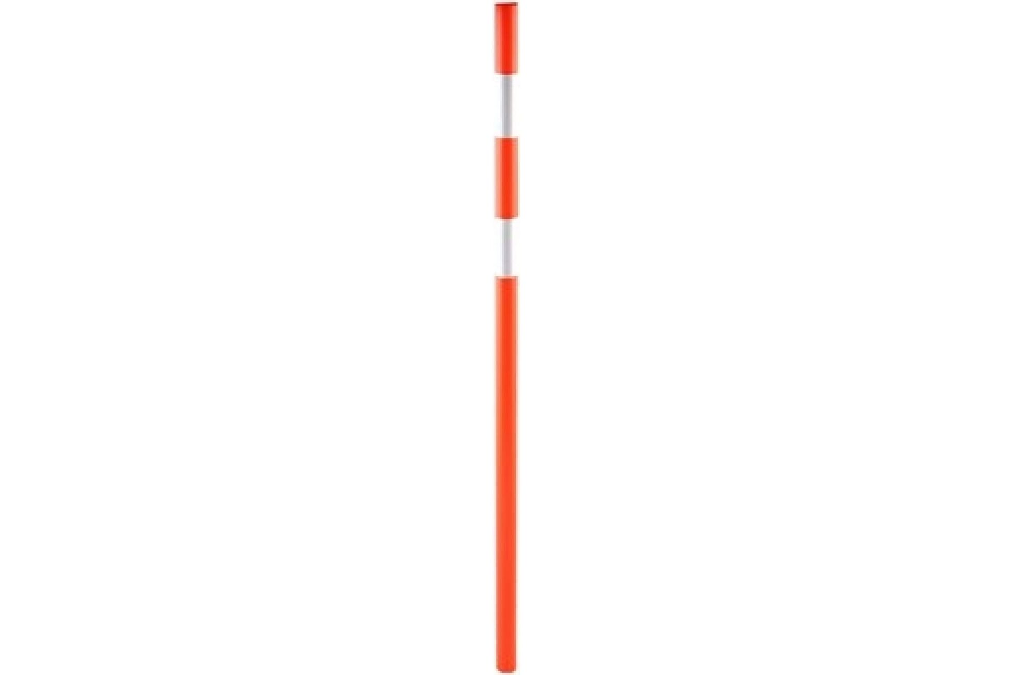 Пластиковая веха Протэкт 1,8 м, с 3-мя с/о лентами высота Оранжевый ВП 1,8