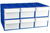 Пластиковый короб СТЕЛЛА-ТЕХНИК 140x250x100 мм, комплект 6 штук C-2-К6-синий-белый #2