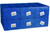 Пластиковый короб СТЕЛЛА-ТЕХНИК 140x250x100 мм, комплект 6 штук C-2-К6-синий-белый #6