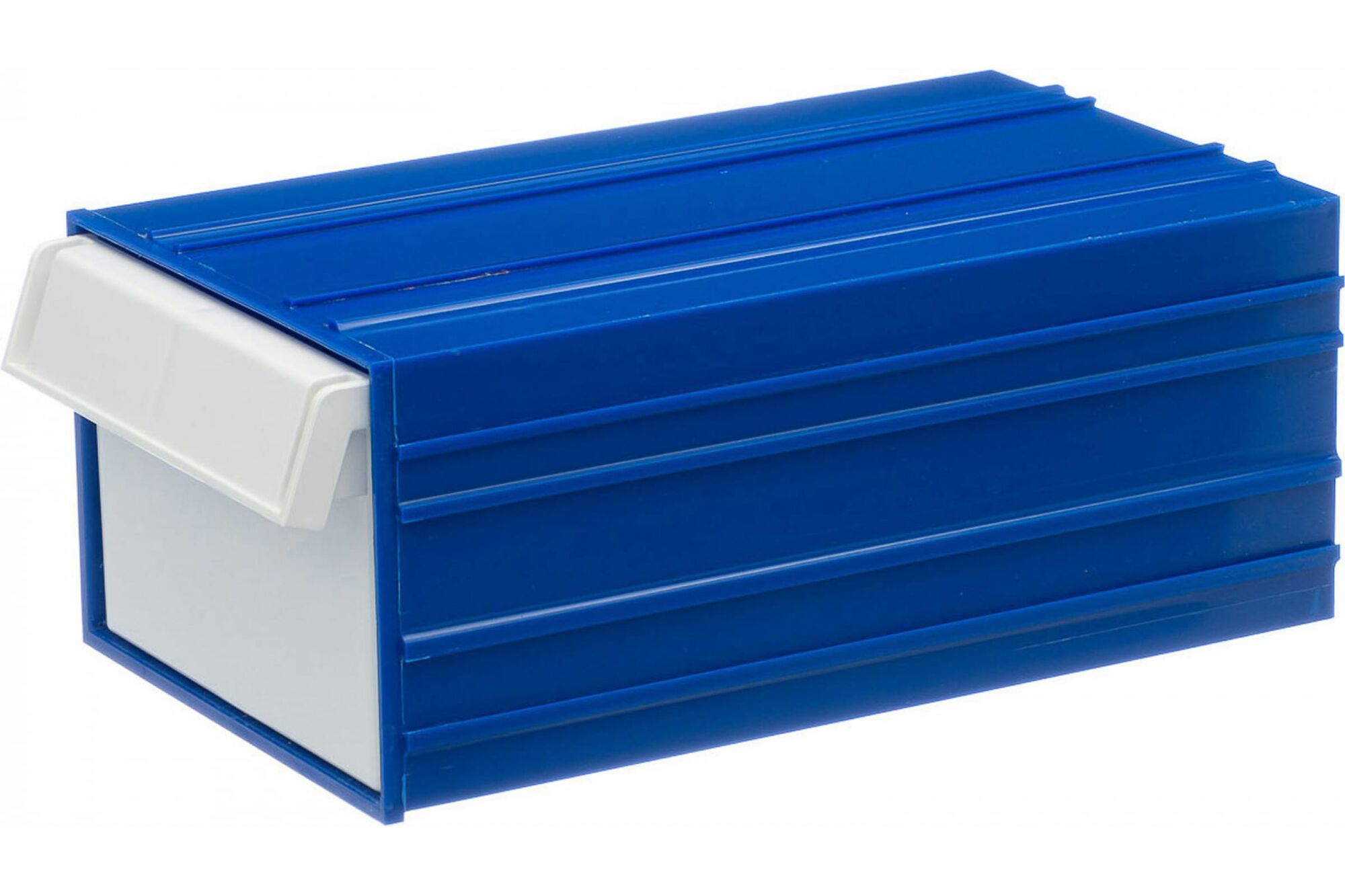 Пластиковый короб СТЕЛЛА-ТЕХНИК 140х250х100 мм, С-2-синий-белый