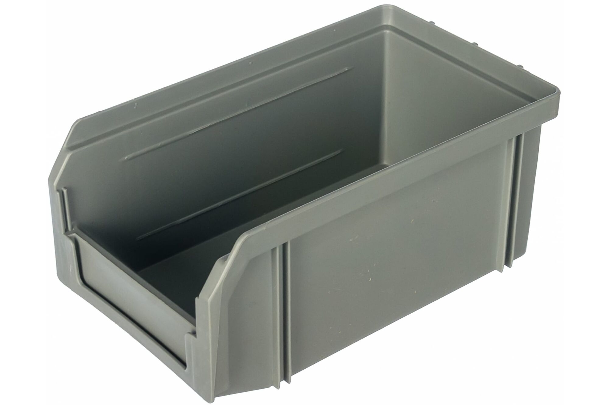 Пластиковый ящик Стелла-техник 172х102х75 мм, 1 литр, V-1-серый