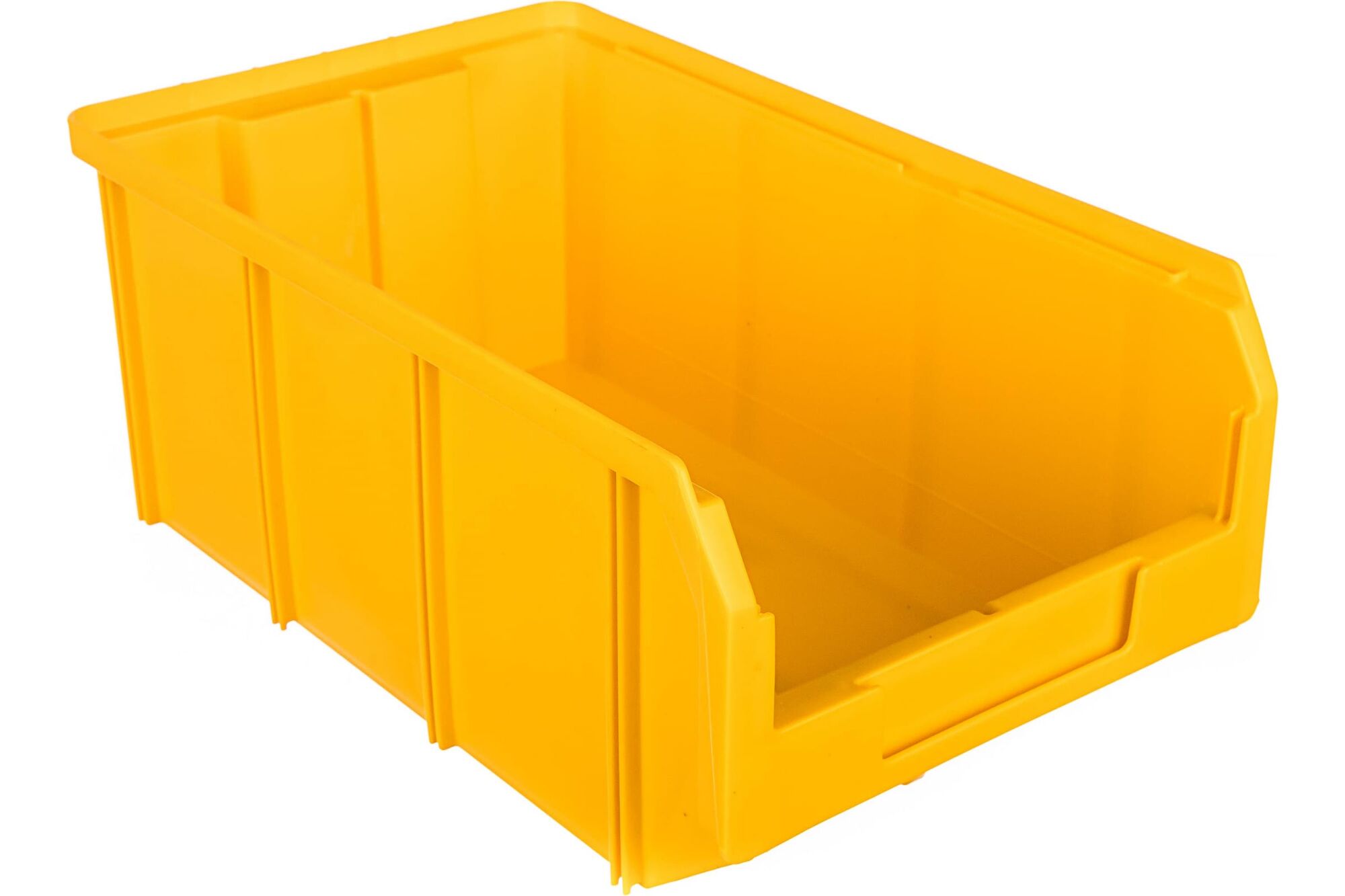 Пластиковый ящик Стелла-техник 342х207х143 мм, 9,4 литра, V-3-желтый