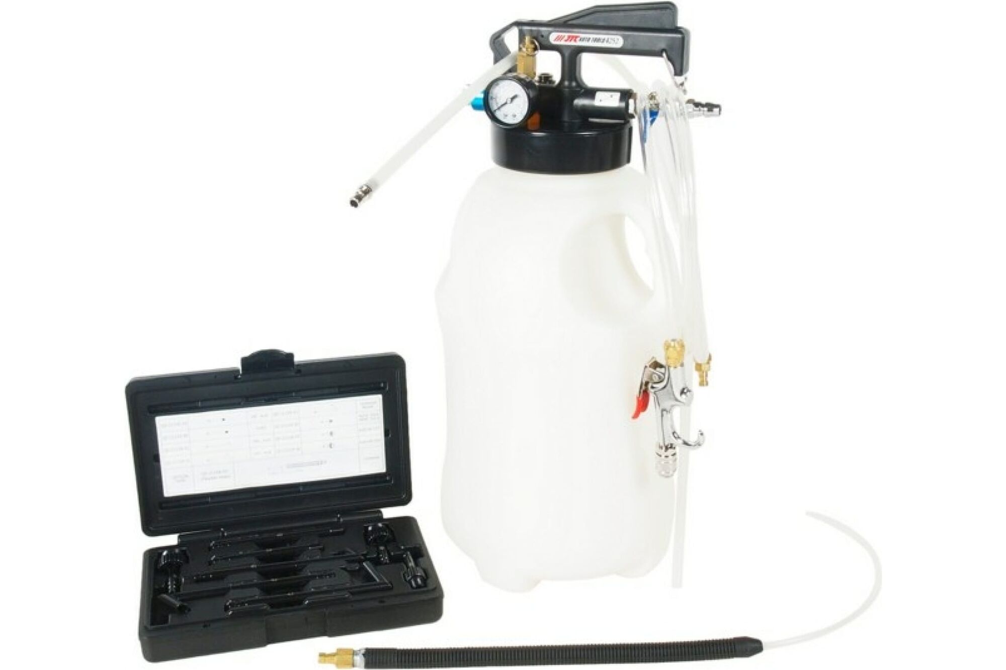 Приспособление для перекачивания масла и технических жидкостей с пневматическим приводом 10 л JTC 4252