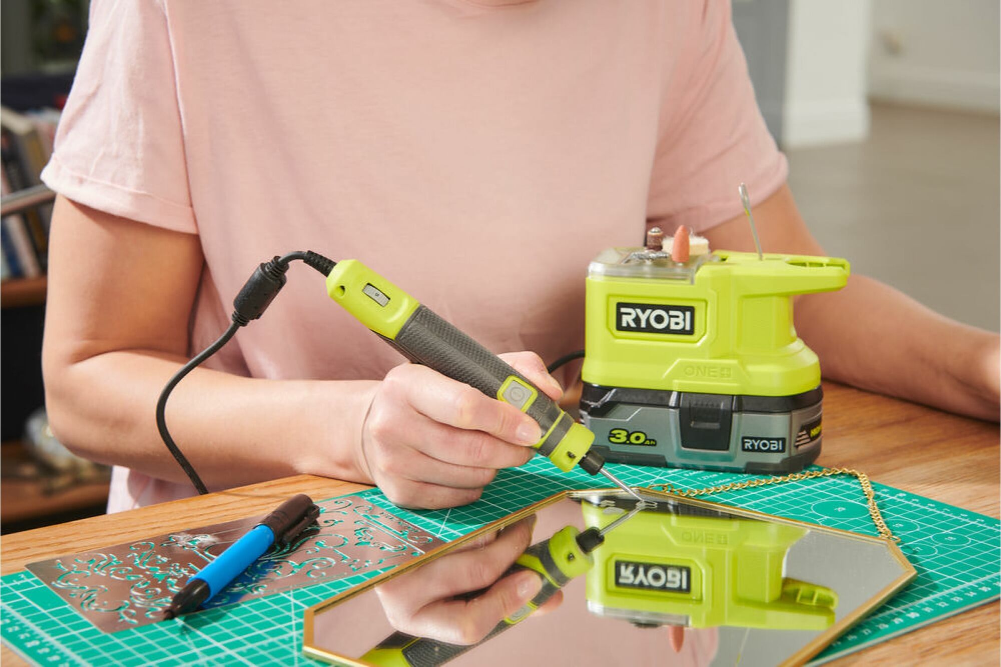 Прямошлифмашина Ryobi ONE + RRT18-0 5133004939, цена в Екатеринбурге от  компании ГЛОБАЛСТРОЙРТИ