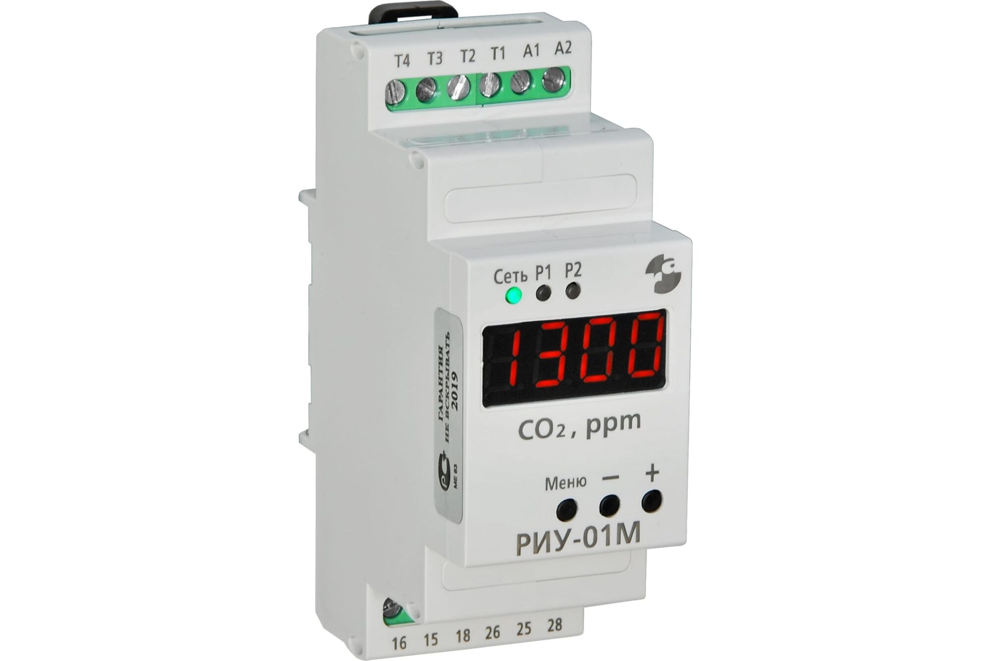Реле-индикатор углекислого газа Реле и Автоматика РИУ-01М, без датчика A8223-34126466
